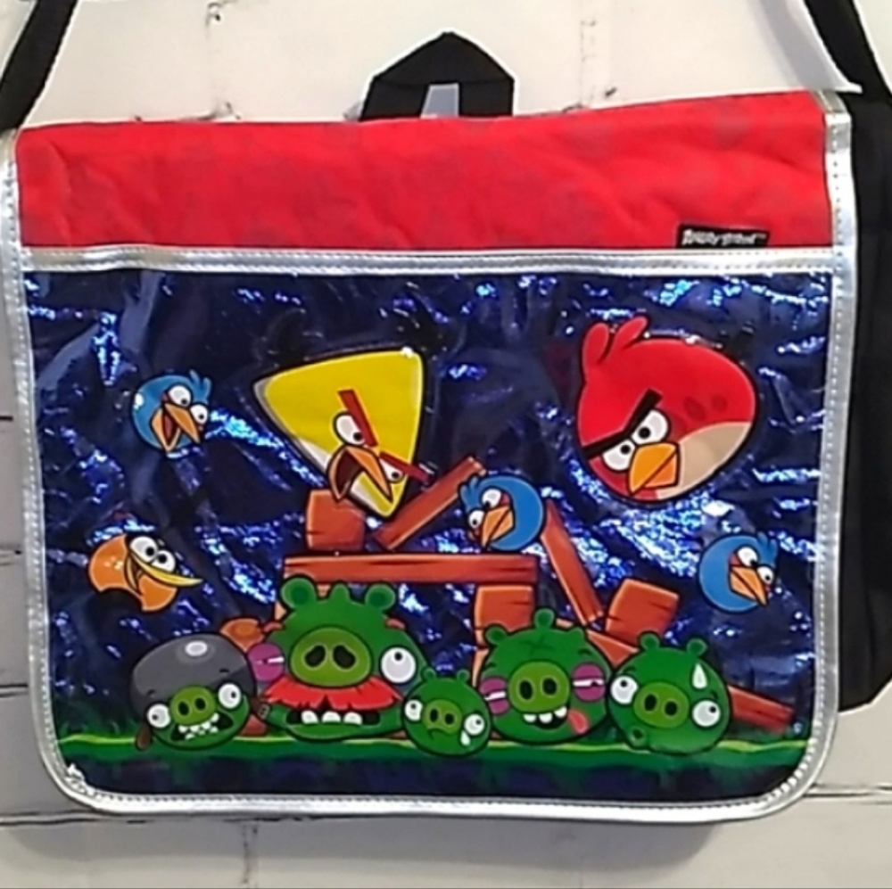 3D LaptopBag AngryBirds Friends Rovio black